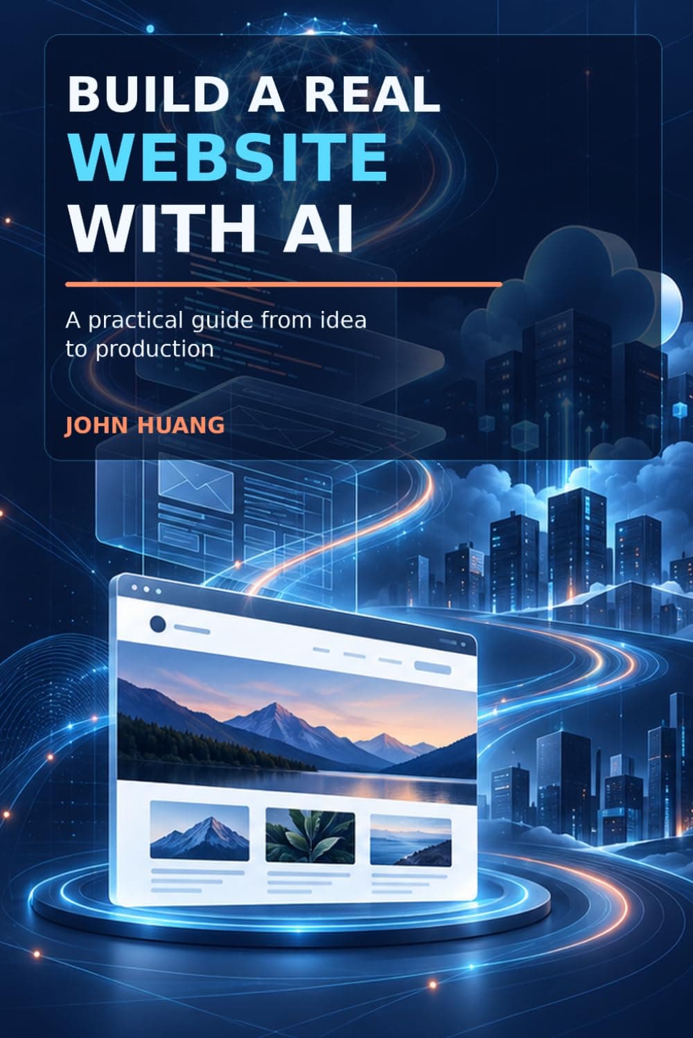 Cover of Build a Real Website with AI: A practical guide from idea to production